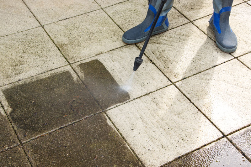 Power Wash Patio